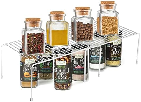 Orgneas Expandable Cabinet Shelf Organizer Rustproof Metal Shelf Riser - Image 7
