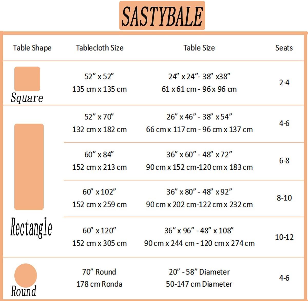 SASTYBALE Square Tablecloth - 52 Inch White Damask Table Cloth Jacquard Design Spill Proof Wrinkle Resistant Waterproof Soft Polyester Table Cover for Kitchen Parties Tabletop