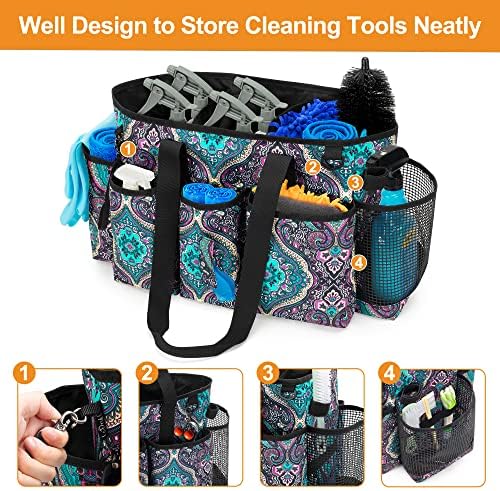 LoDrid Professional Cleaning Tote Caddy for Cleaning Supply, Totem - Image 6