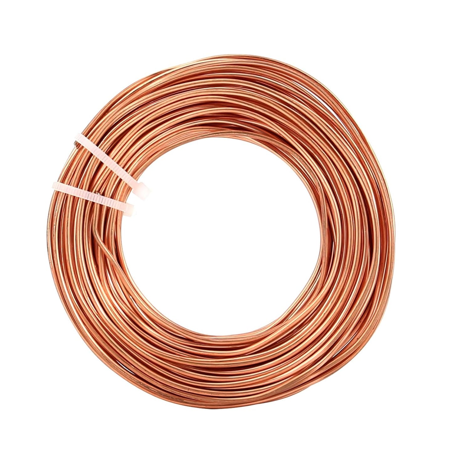 99.9% Soft Copper Wire, 14 Gauge/ 1.63 mm Diameter, 79 Feet / 24m, 1 Pound Spool Pure Copper Wire, Jewelry Making Wire Craft Wire
