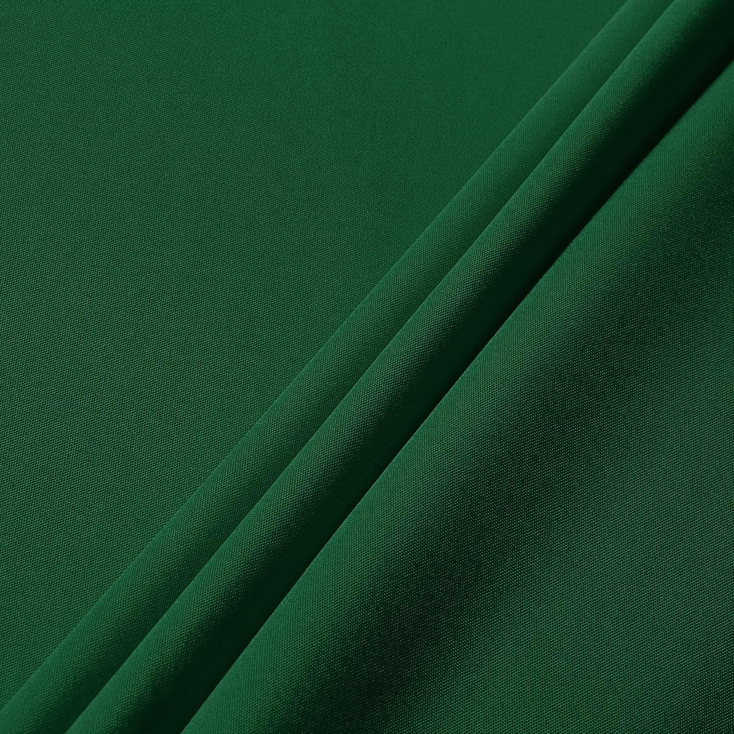 sancua Round Tablecloth - 60 Inch - Water Resistant Spill Proof Washable Polyester Table Cloth Christmas Decorative Fabric Table Cover for Dining Tables, Buffet Parties and Camping, Hunter Green