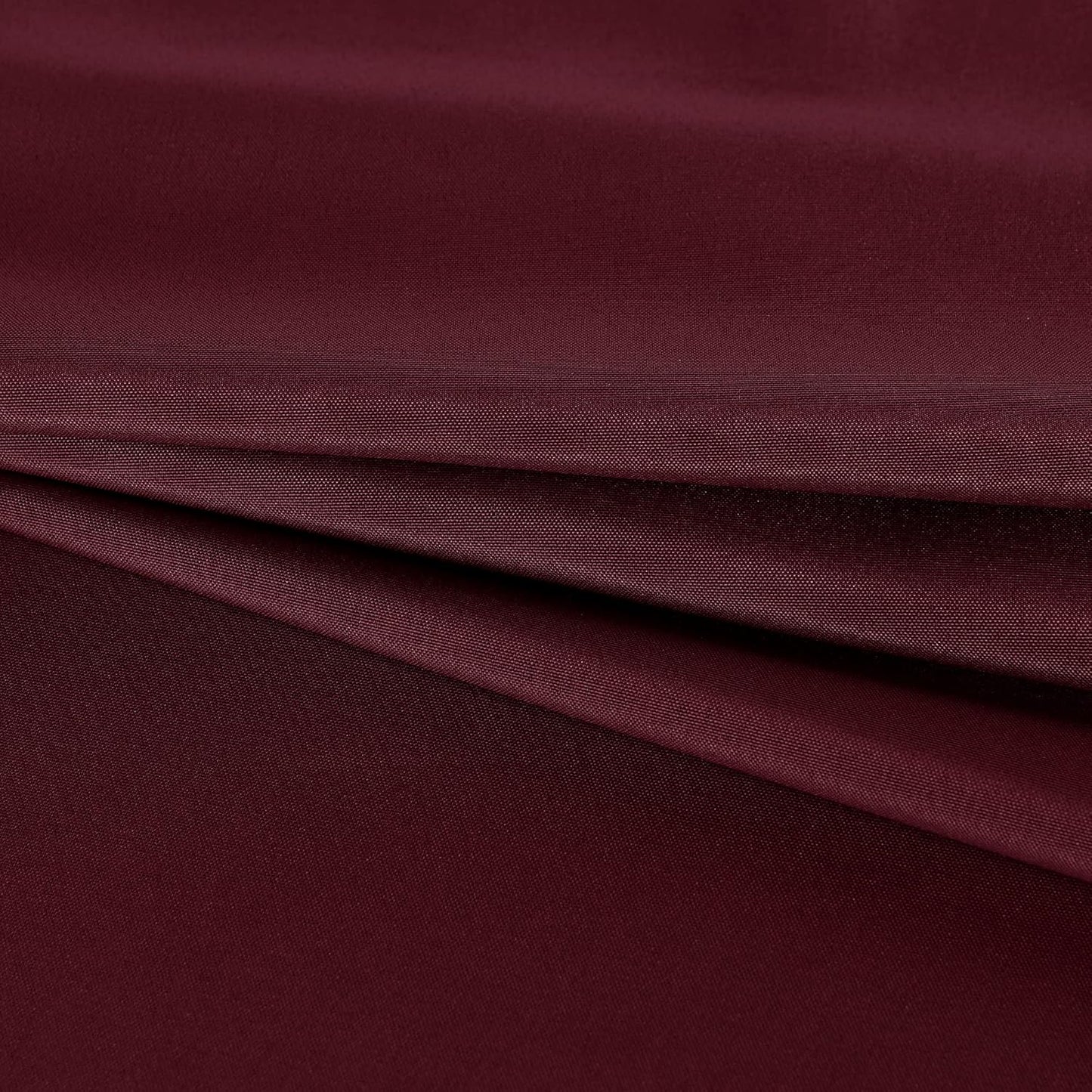 Fitable Rectangle Tablecloth Stain and Wrinkle Resistant Washable Polyester Table Cloth for Buffet Parties and Camping (54x108 inch, Burgundy)