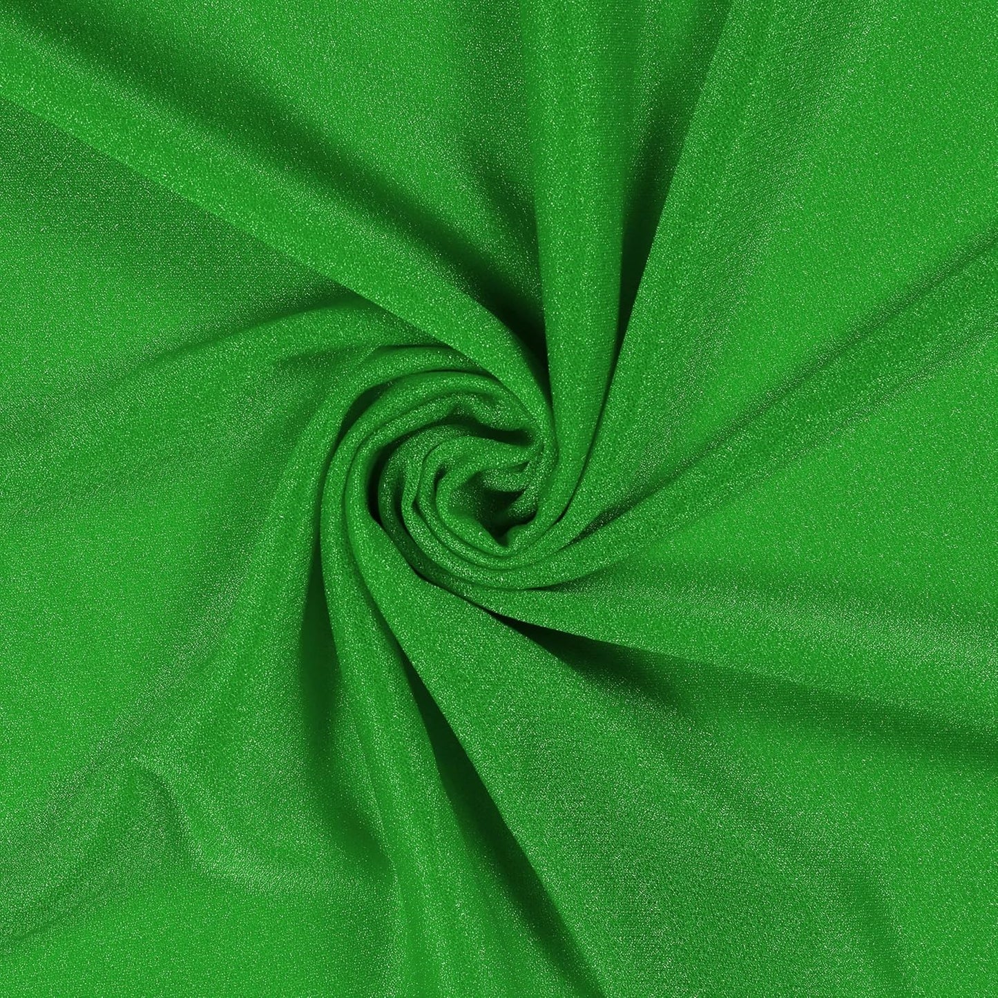 VDS Pack of 2 Panel (30 Inch X 20 Feet) Wedding Arch Draping Fabric Sheer Chiffon Fabric Drapery for Wedding Ceremony Reception Swag Backdrop Canopy Chuppah ARBO Altars Decoration (Green)