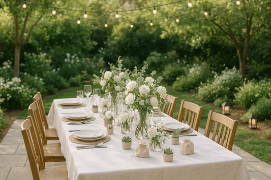 Illuminate Outdoor Gatherings with Stunning Décor and Favors