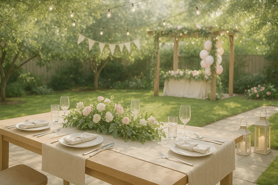 Elevate Your Outdoor Celebrations with Chic Decor and Lighting