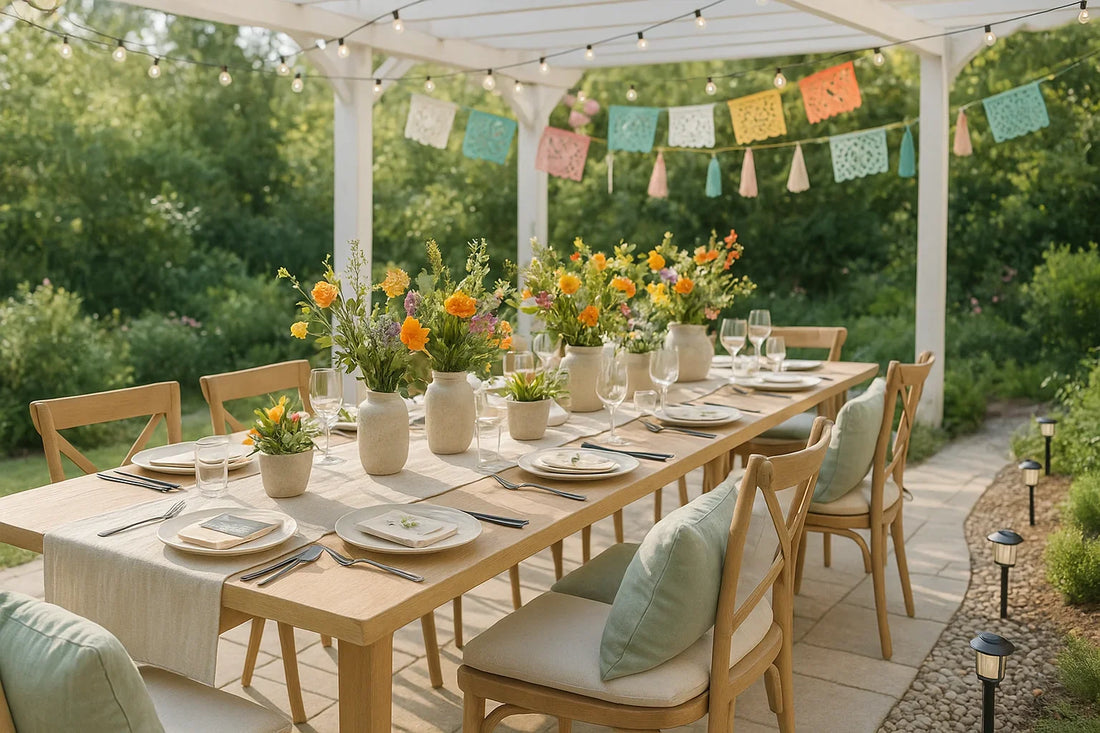 Transform Your Outdoor Gathering with Chic Lighting and Decor