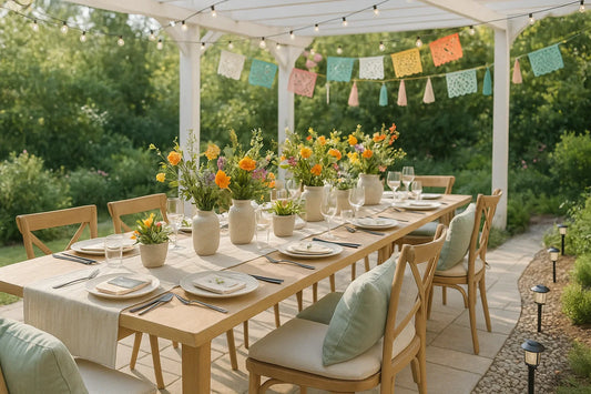 Transform Your Outdoor Gathering with Chic Lighting and Decor