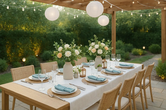 Elevate Outdoor Gatherings with Stylish Décor and Lighting Ideas
