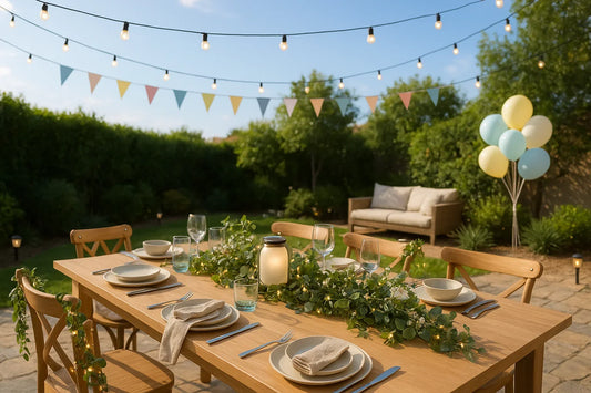 Transform Your Outdoor Party with Chic Lighting and Decor Ideas