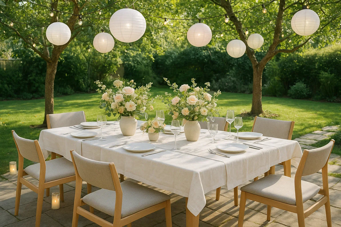 Brighten Your Celebration with Stylish Décor and Outdoor Glow
