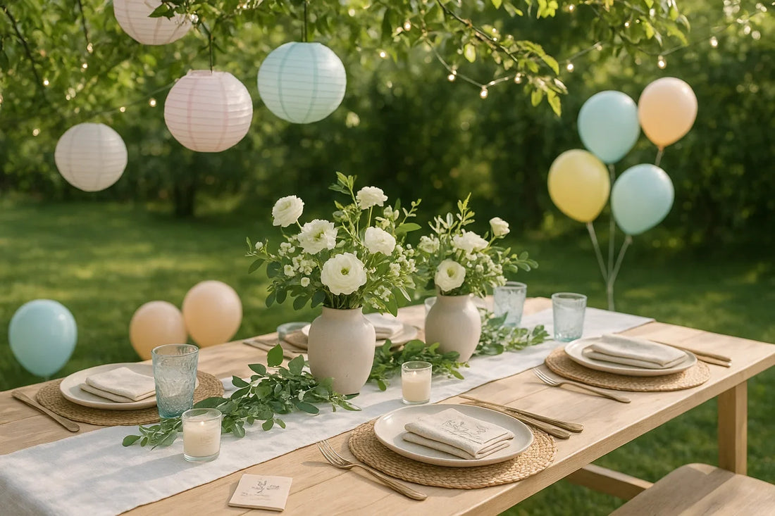 Transform Your Outdoor Party with Stunning Decor and Favors