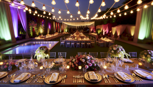 Create Enchanting Celebrations with Light & Décor