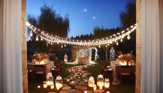 Top 5 Outdoor Lighting Ideas for a Magical Backyard Wedding Reception