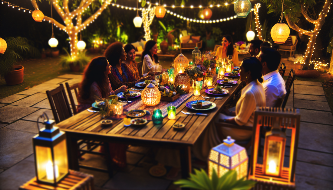 Create Enchanting Gatherings with Lighting & Decor