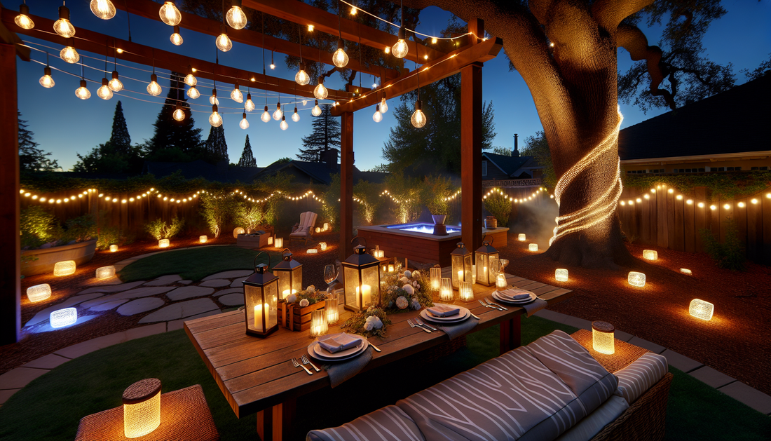 Creative Ways to Style Your Outdoor Lighting for Backyard Parties