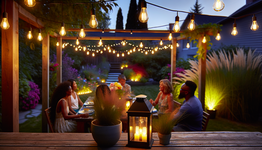 Creative Outdoor Lighting Ideas to Elevate Your Backyard Parties