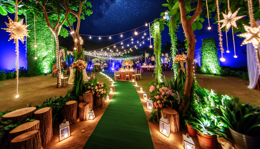 Create Magical Celebrations with Outdoor Lighting & Décor