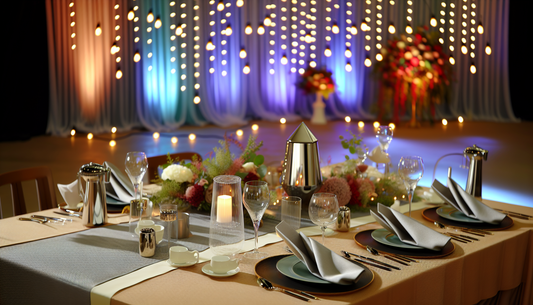 Brighten Your Event: Stylish Decor and Dining Essentials