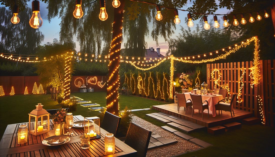 How to Elevate Summer Parties with Outdoor String Lighting Ideas