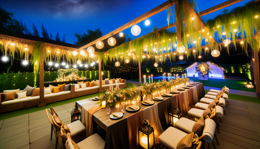 Elevate Your Celebration with Outdoor Decor & Dining