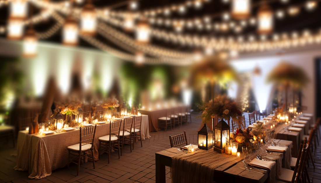Transform Your Event with Stylish Decor and Lighting