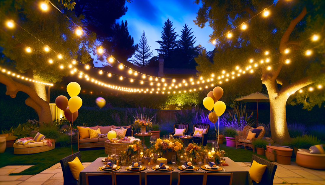 Illuminate Your Celebration with Vibrant Party Decorations