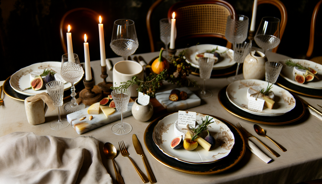 Unique Dinner Party Ideas Using Elegant Dining & Entertaining Pieces