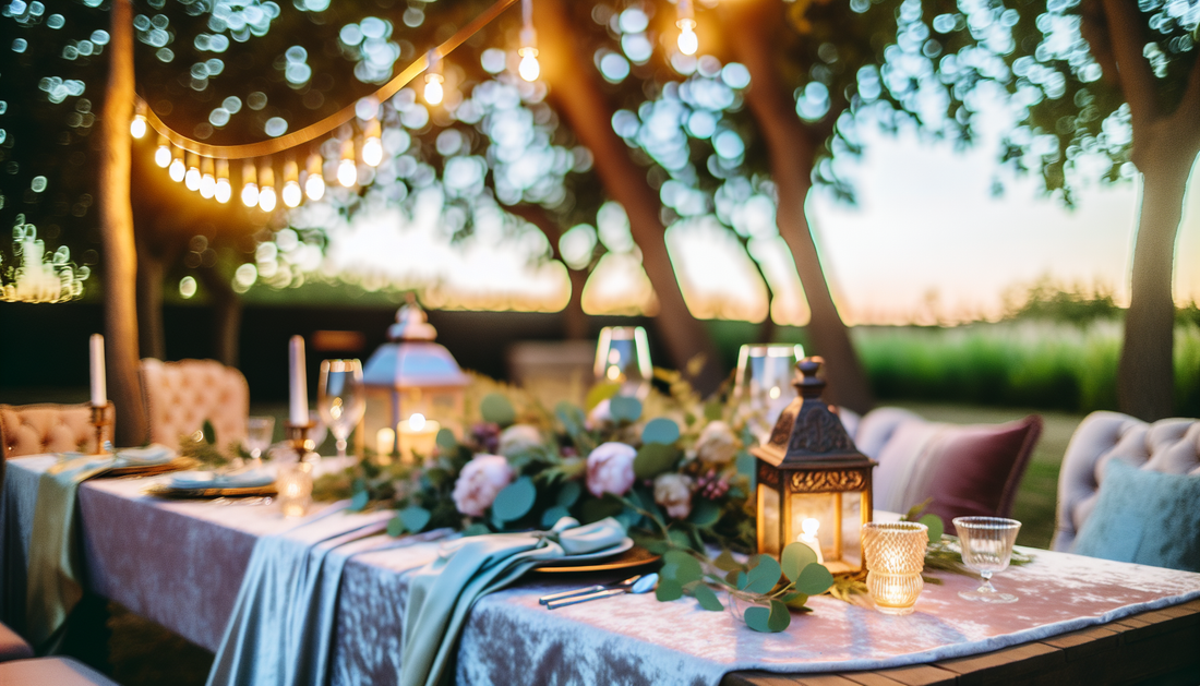 Light Up Your Celebration: Décor Tips for Memorable Events