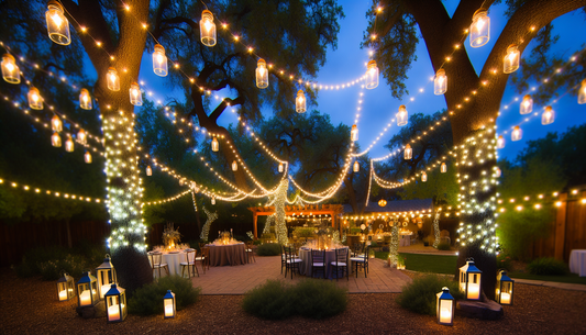 Top 10 Must-Have Outdoor Lights for Backyard Wedding Receptions