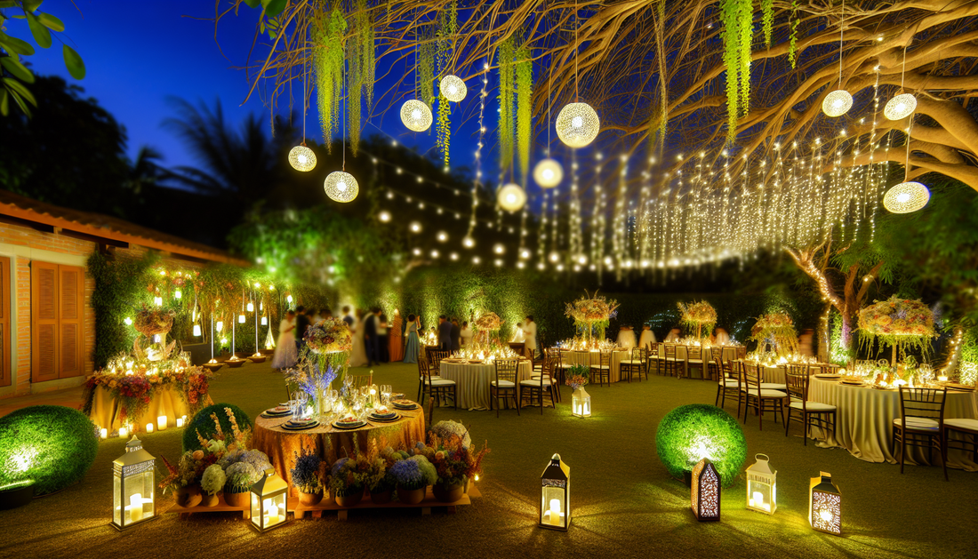 Elevate Celebrations with Outdoor Decor & Charming Lights