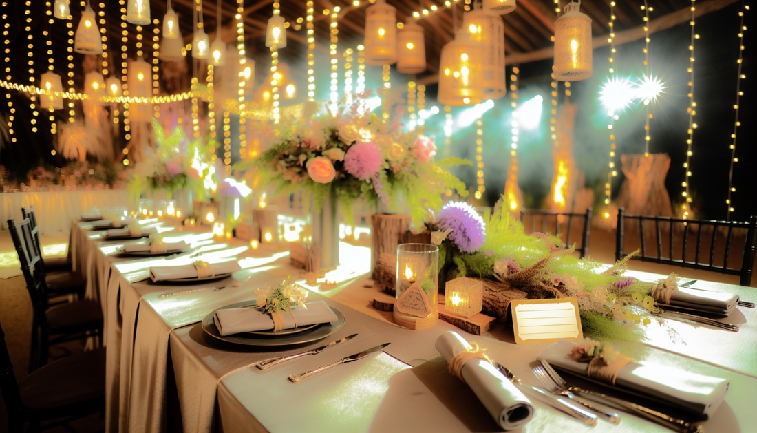 Elevate Your Event with Stylish Accents and Illuminations