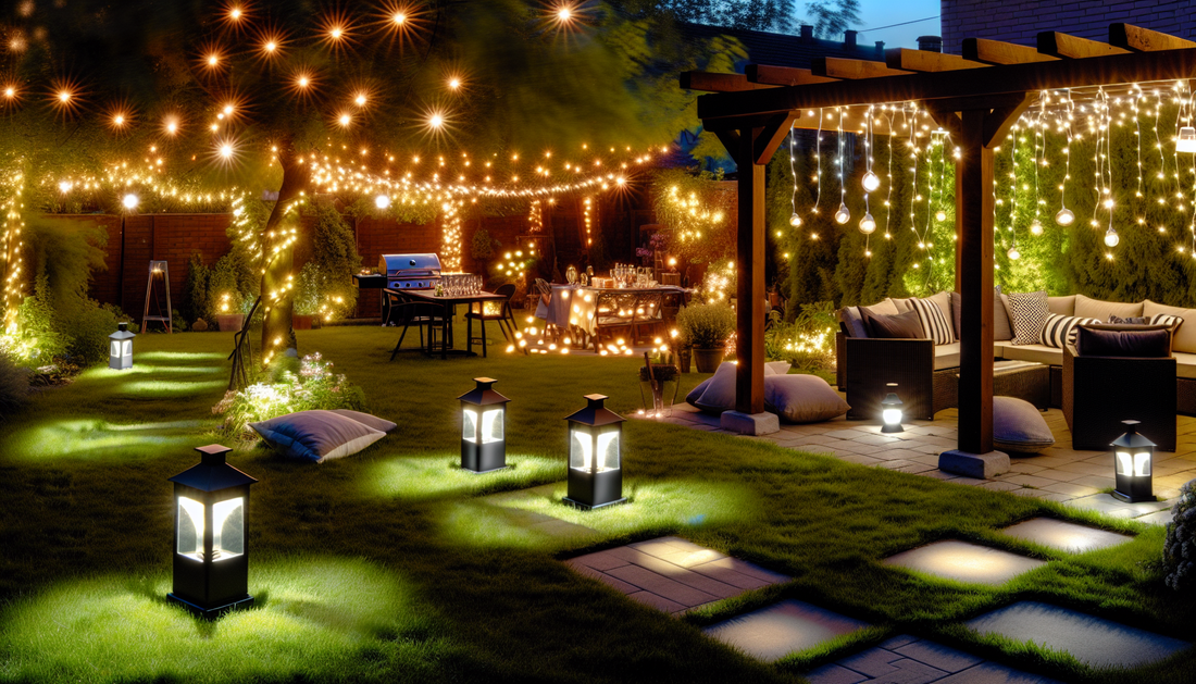 How to Choose the Perfect Outdoor Lighting for Your Backyard Party
