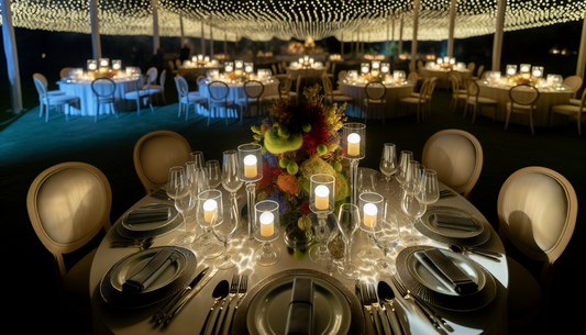 Illuminate Your Event: Décor & Dining Essentials