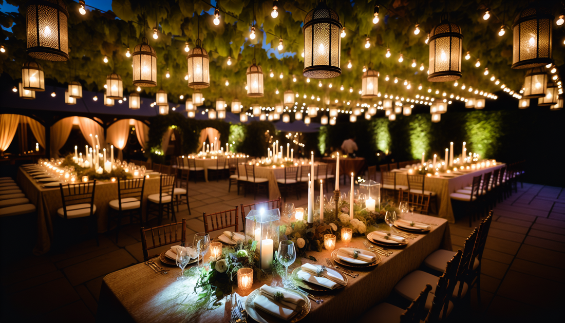 Illuminate Your Celebration with Style and Charm