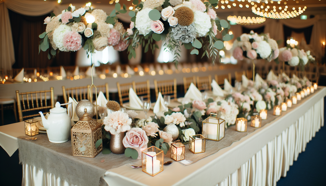 Creative Ways to Use Faux Flowers for Stunning Wedding Centerpieces