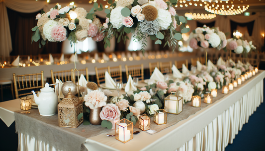 Creative Ways to Use Faux Flowers for Stunning Wedding Centerpieces