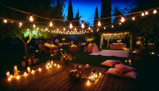 How to Elevate Backyard Weddings with Outdoor String Lights
