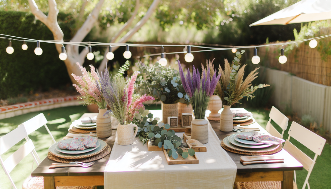 Creative Ways to Style Your Dining Table for Summer Parties