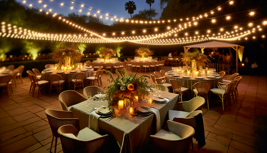 Illuminate Your Event: Décor and Dining Essentials