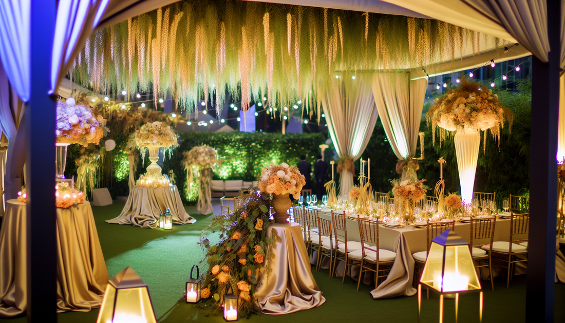 Transform Your Event: Stunning Decor & Outdoor Ambiance