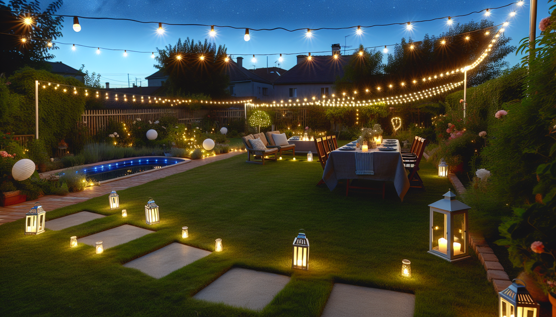 How to Choose the Perfect Outdoor Lighting for Backyard Parties