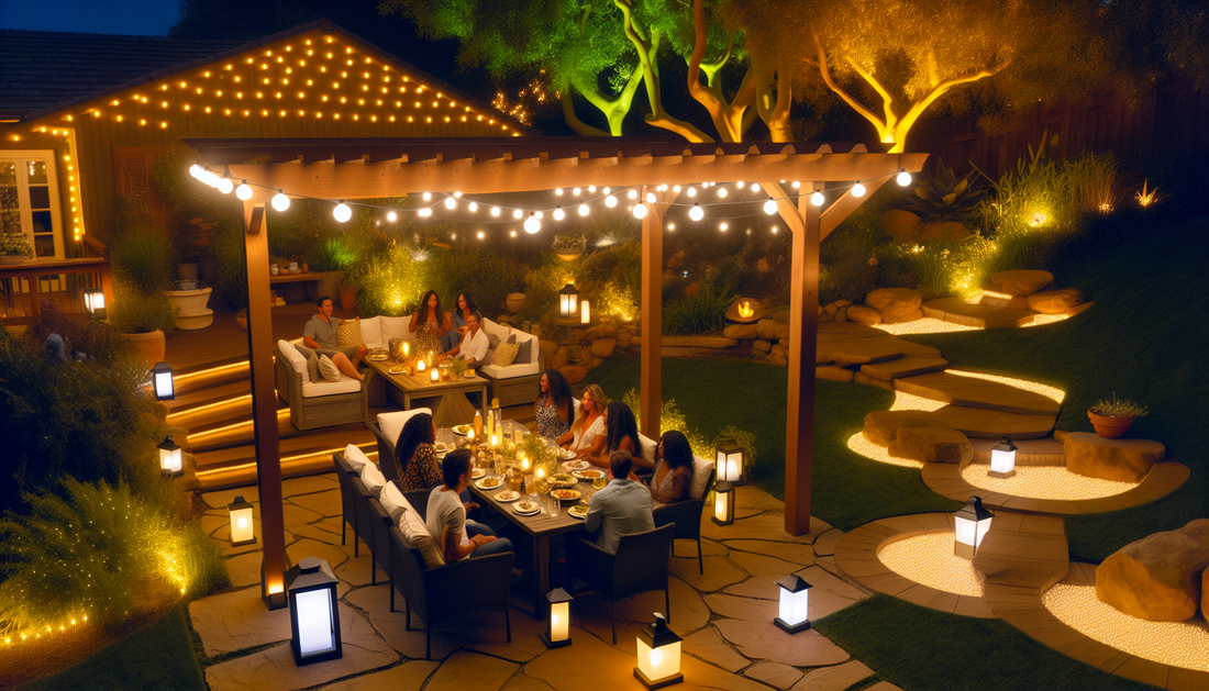How to Choose the Perfect Outdoor Lighting for Your Backyard Party