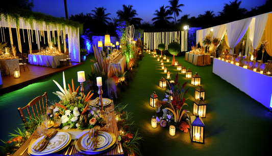 "Transform Your Party with Dazzling Decor & Mood Lighting"