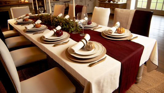 How to Elevate Your Dinner Parties with Elegant Table Linens