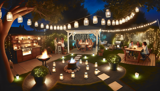 Creative Outdoor Lighting Ideas to Elevate Your Backyard Parties