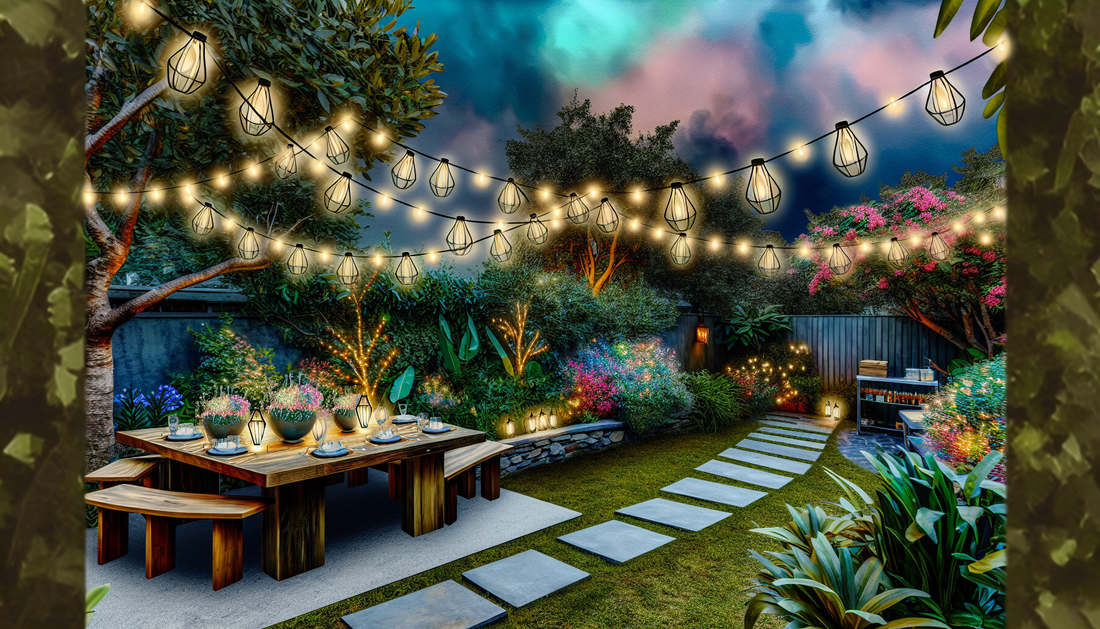 How to Choose the Perfect Outdoor Lighting for Your Backyard Party