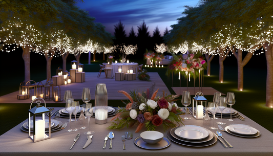 Illuminate Your Celebration with Modern Decor Essentials