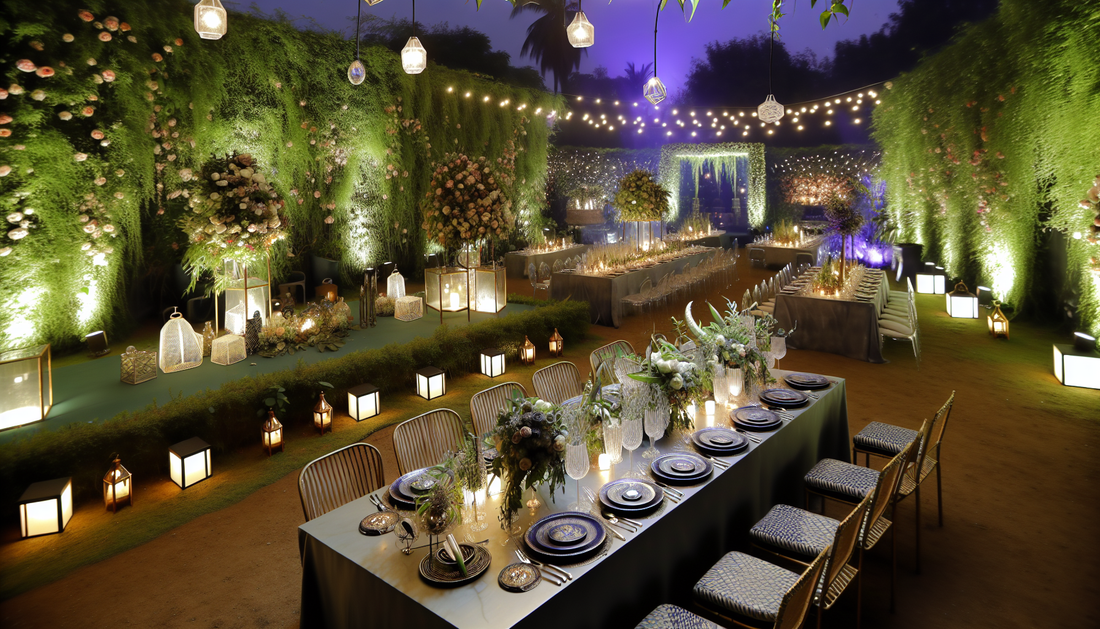 Elevate Your Celebration with Trendy Decor & Lighting