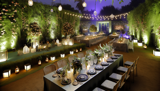 Elevate Your Celebration with Trendy Decor & Lighting