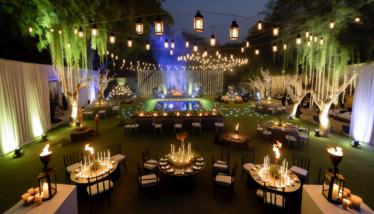 Transform Your Event with Stylish Outdoor Lighting Ideas